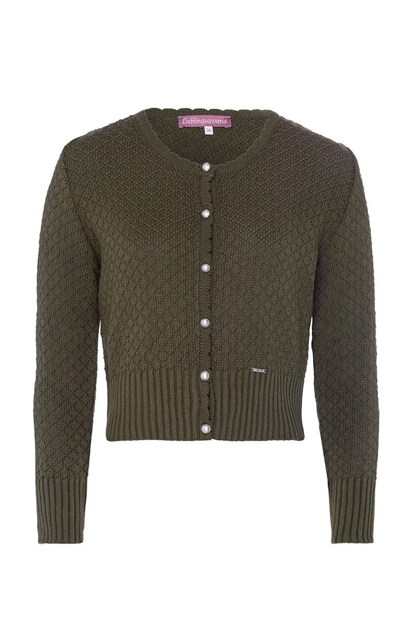 Trachten Strickjacke Salbei Marlene 014632 1 Trachten Strickjacke Salbei Marlene 014632