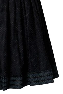 Trachtenrock Mini 60 Cm Anthrazit Gepunktet Franka 011417 -Modegeschäft lieblingsgwand trachtenrock mini 60cm anthrazit gepunktet franka 011417 3 1200x1200 1