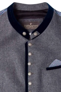 Trachtenweste Grau Blau Gemustert Kilian 004827 6 Trachtenweste Grau Blau Gemustert Kilian 004827 -Modegeschäft lieblingsgwand trachtenweste grau blau gemustert kilian 004827 3 1200x1200