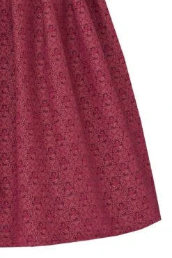 Midi Dirndl 70cm Dunkelrot Lotti 006398 - Limitiert 17 Midi Dirndl 70cm Dunkelrot Lotti 006398 - Limitiert -Modegeschäft lieblngsgwand midi dirndl 70er dunkelrot lotti 006398 6 1200x1200