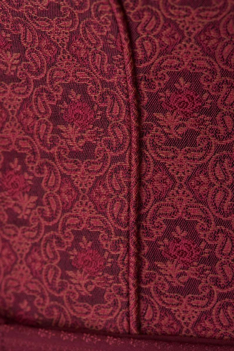 Midi Dirndl 70cm Dunkelrot Lotti 006398 - Limitiert 5 Midi Dirndl 70cm Dunkelrot Lotti 006398 - Limitiert – Bild 5