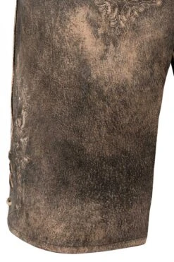 Lederhose (große Größen) Kurz Mit Gürtel Braun-antik Feuerberg 002914 -Modegeschäft maddox lederhose kurz mit guertel braun antik feuerberg002914 4 1200x1200