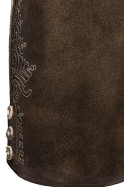 Lederhose Kurz Mit Gürtel Dunkelbraun Rafael 002915 -Modegeschäft maddox lederhose kurz mit guertel dunkelbraun rafael 002915 4 1200x1200