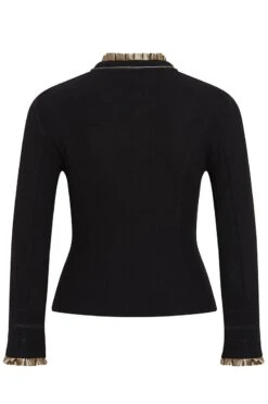 Damen Trachtenjacke Schwarz Oliv Eliona 012420 9 Damen Trachtenjacke Schwarz Oliv Eliona 012420 -Modegeschäft marjo damen trachtenjacke schwarz oliv eliona 012420 4 1200x1200