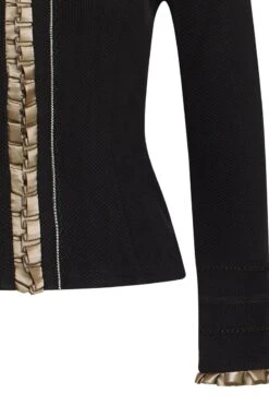 Damen Trachtenjacke Schwarz Oliv Eliona 012420 -Modegeschäft marjo damen trachtenjacke schwarz oliv eliona 012420 5 1200x1200 1