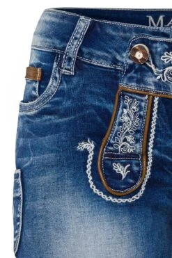 Damen Trachtenjeans Kurz Blau Stretch Franziska 005131 12 Damen Trachtenjeans Kurz Blau Stretch Franziska 005131 -Modegeschäft marjo damen trachtenjeans kurz blau stretch franziska 005131 4 1200x1200