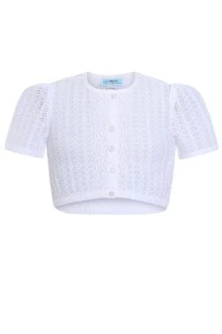Kinder Dirndlbluse Weiß Henriette 011540
