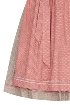 Mini Dirndl 55cm Taupe Koralle Gepunktet Dana 006169 -Modegeschäft marjo mini dirndl 55er taupe altrosa gepunktet dana 006169 5 1200x1200