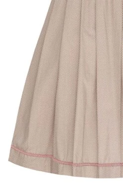 Mini Dirndl 55cm Taupe Koralle Gepunktet Dana 006169 -Modegeschäft marjo mini dirndl 55er taupe altrosa gepunktet dana 006169 6 1200x1200