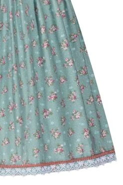 Mini Dirndl 55cm Türkis Geblümt Apricot Farona 006998 -Modegeschäft marjo mini dirndl 55er tuerkis gebluemt apricot farona 006998 6 1200x1200