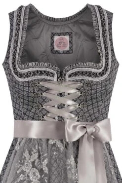 Mini Dirndl 60 Cm Anthrazit Silber Larissa 010176 -Modegeschäft marjo mini dirndl 60cm anthrazit silber larissa 010176 2 1200x1200