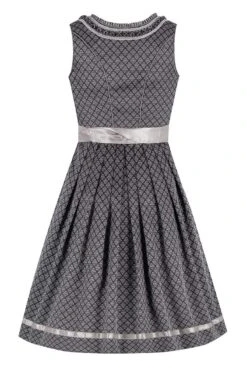 Mini Dirndl 60 Cm Anthrazit Silber Larissa 010176 -Modegeschäft marjo mini dirndl 60cm anthrazit silber larissa 010176 3 1200x1200