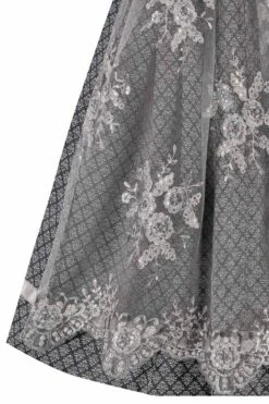 Mini Dirndl 60 Cm Anthrazit Silber Larissa 010176 -Modegeschäft marjo mini dirndl 60cm anthrazit silber larissa 010176 5 1200x1200