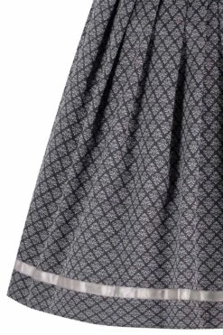 Mini Dirndl 60 Cm Anthrazit Silber Larissa 010176 -Modegeschäft marjo mini dirndl 60cm anthrazit silber larissa 010176 6 1200x1200