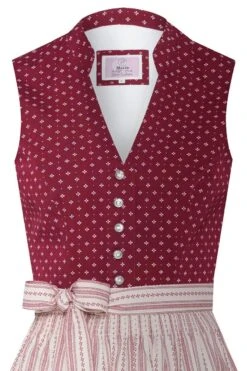 Mini Dirndl 60 Cm Dunkelrot Creme Valentina 009058 -Modegeschäft marjo mini dirndl 60cm dunkelrot creme valentina 009058 3 1200x1200 1