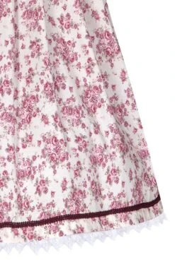 Mini Dirndl 60cm Creme Dunkelrot Geblümt Bomilla 004730 -Modegeschäft marjo mini dirndl 60er creme dunkelrot gebluemt bomilla 004730 6 1200x1200