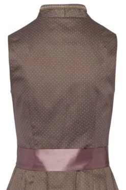 Mini Dirndl 60cm Taupe Creme Getupft Borina 004559 -Modegeschäft marjo mini dirndl 60er taupe creme getupft borina 004559 4 1200x1200