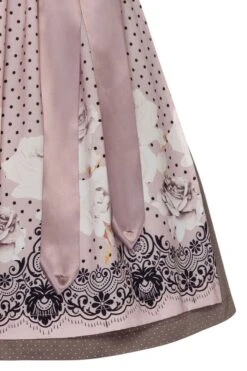 Mini Dirndl 60cm Taupe Creme Getupft Borina 004559 -Modegeschäft marjo mini dirndl 60er taupe creme getupft borina 004559 5 1200x1200
