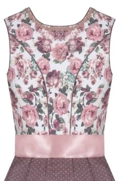 Mini Dirndl 60cm Weiß Flieder Brianne 004731 -Modegeschäft marjo mini dirndl 60er weiss flieder brianne 004731 6 1200x1200