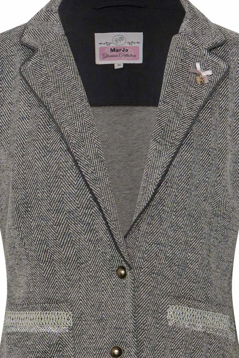 Trachtenjacke Margit Grau 012929 2 Trachtenjacke Margit Grau 012929 – Bild 2