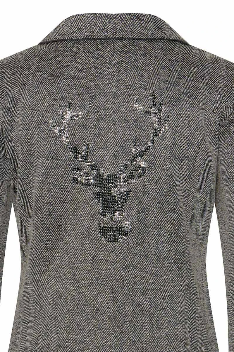 Trachtenjacke Margit Grau 012929 5 Trachtenjacke Margit Grau 012929 – Bild 5