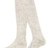 Trachtensocken Lang Natur Meliert 005570