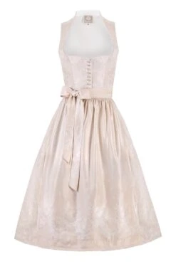 Moser Hochzeitsdirndl Lang 80cm Creme Nicki Inkl. Dirndlbluse 003659
