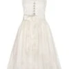 Brautdirndl Midi 70cm Creme Antonia 006888