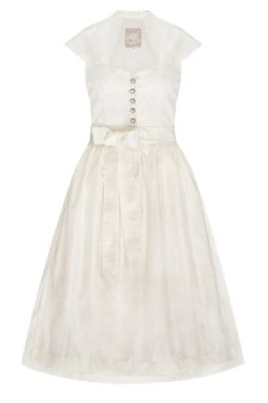 Brautdirndl Midi 70cm Creme Antonia 006888