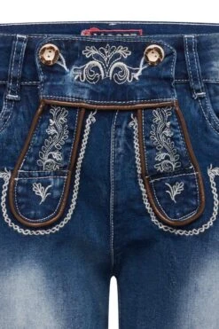 Damen Trachtenhose Kniebund Blau Stretch Franziska 007740 -Modegeschäft moser damen trachtenhose kniebund blau stretch franziska 007740 3 1200x1200