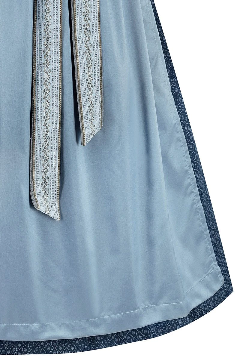 Dirndl Lang 85 Cm Blau Hellblau Marlen 014667 5 Dirndl Lang 85 Cm Blau Hellblau Marlen 014667 – Bild 5