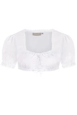 Dirndlbluse Weiß Caro 011103