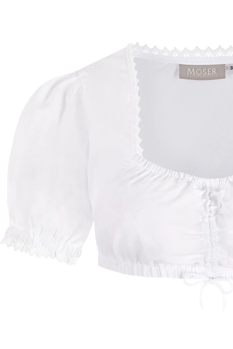 Dirndlbluse Weiß Caro 011103 2 Dirndlbluse Weiß Caro 011103 – Bild 2