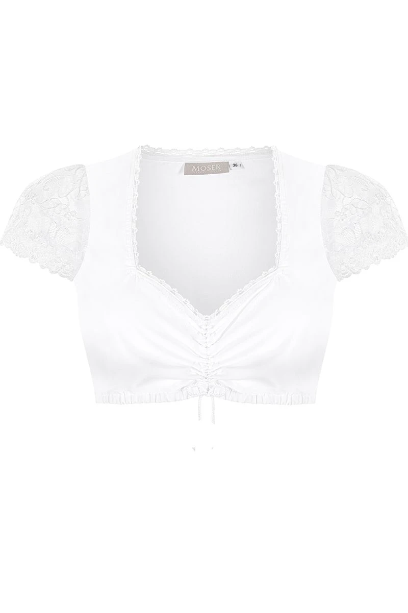 Dirndlbluse Weiß Frieda 011111 1 Dirndlbluse Weiß Frieda 011111