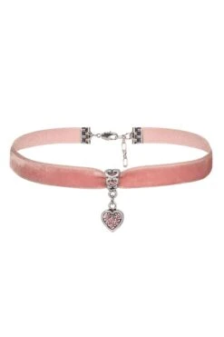 Modegeschäft -Modegeschäft moser kinder kropfband samt mit herzanhaenger verschiedenfarbig 008315 rosa 2 7556f854cc2560601b86bb7b912a1319 1200x1200