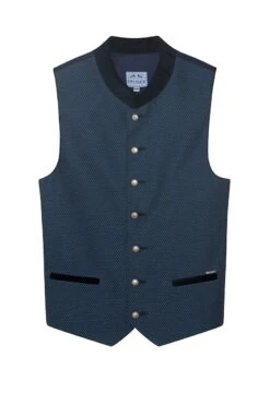 Kinder Trachtenweste Dunkelblau Ben 013140