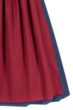 Midi Dirndl 65 Cm Blau Rot Marie 010073 -Modegeschäft moser midi dirndl 65cm blau rot marie 010073 5 1200x1200