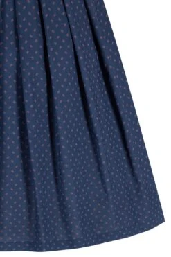 Midi Dirndl 65 Cm Blau Rot Marie 010073 -Modegeschäft moser midi dirndl 65cm blau rot marie 010073 6 1200x1200