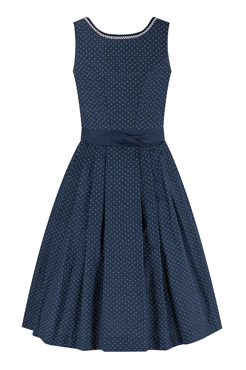 Midi Dirndl 65 Cm Anni 011889 Blau 3 Midi Dirndl 65 Cm Anni 011889 Blau – Bild 3