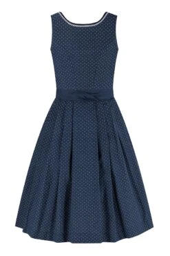 Midi Dirndl 65 Cm Anni 011889 Blau 8 Midi Dirndl 65 Cm Anni 011889 Blau -Modegeschäft moser midi dirndl 65cm dunkelblau gemustert anni 011889 3 1200x1200