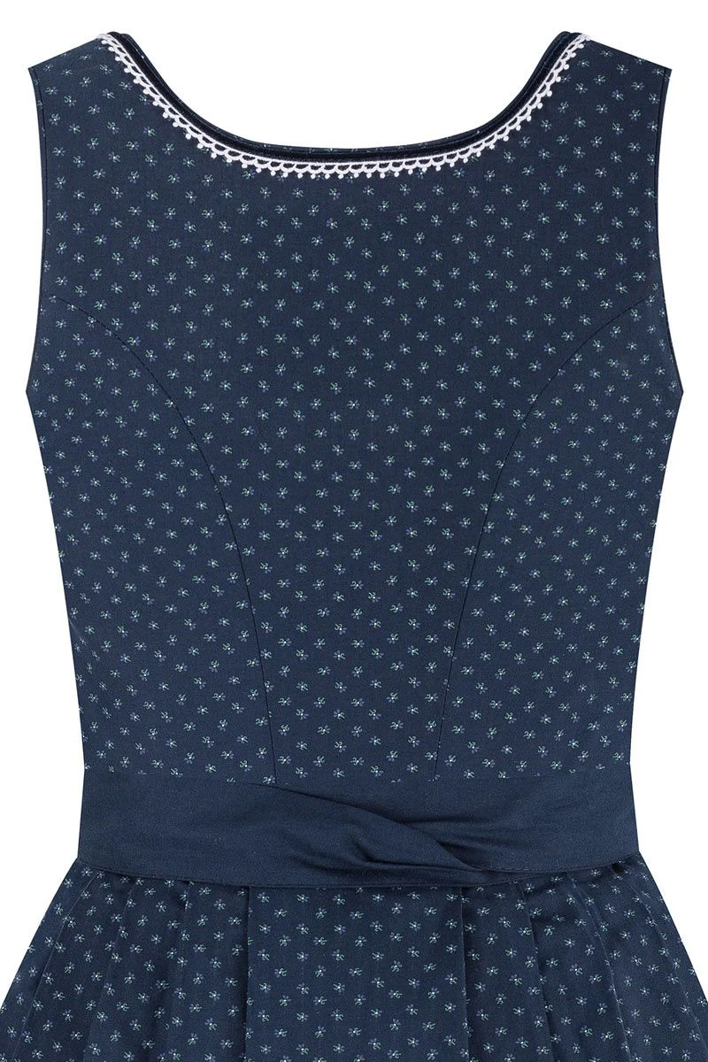 Midi Dirndl 65 Cm Anni 011889 Blau 4 Midi Dirndl 65 Cm Anni 011889 Blau – Bild 4