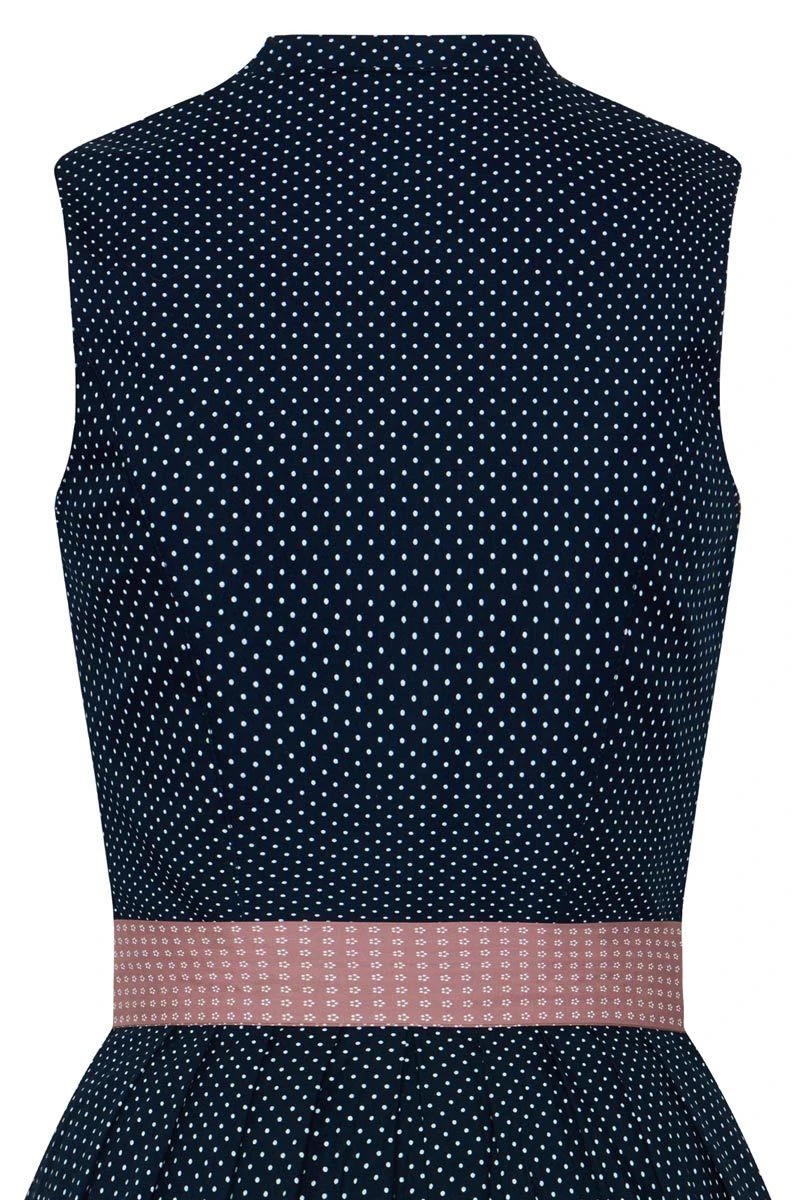 Midi Dirndl 65 Cm Dunkelblau Rosenholz Valentina 014426 6 Midi Dirndl 65 Cm Dunkelblau Rosenholz Valentina 014426 – Bild 6