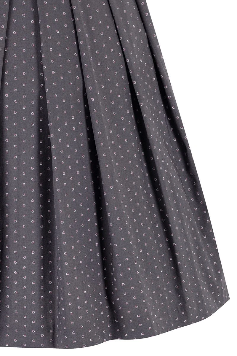 Midi Dirndl 65 Cm Grau Altrosa Stretch Paula 010381 6 Midi Dirndl 65 Cm Grau Altrosa Stretch Paula 010381 – Bild 6