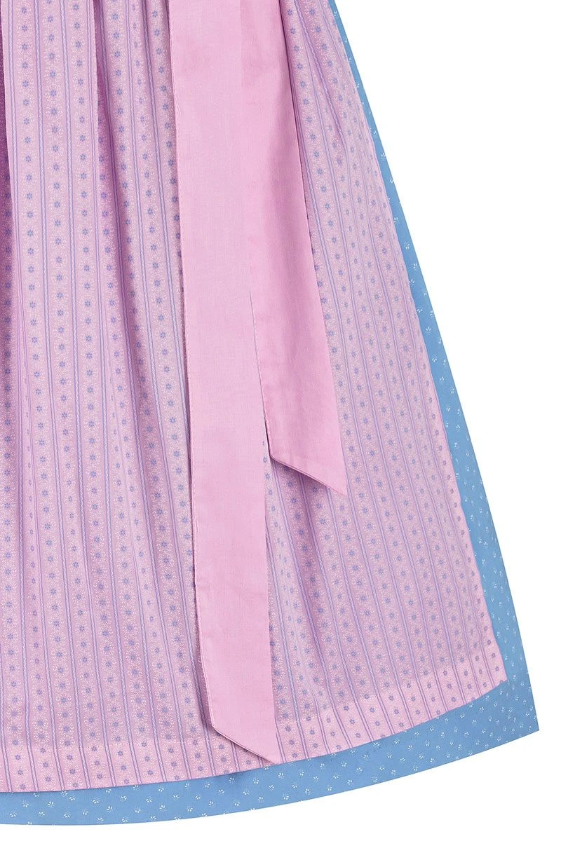 Midi Dirndl 65 Cm Hellblau Rosa Lisa 014673 5 Midi Dirndl 65 Cm Hellblau Rosa Lisa 014673 – Bild 5