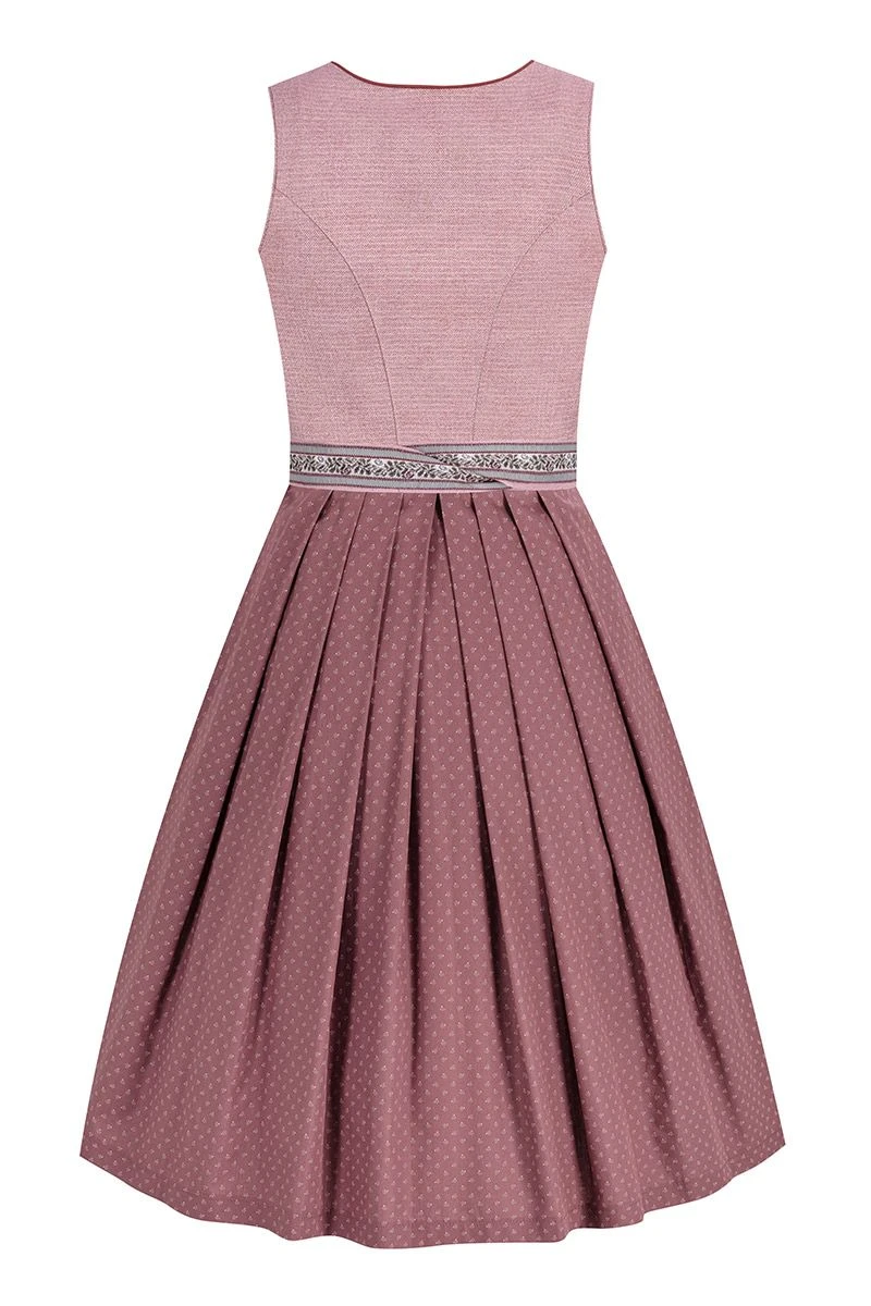 Midi Dirndl 70 Cm Altrosa Rosenholz Lily 014182 3 Midi Dirndl 70 Cm Altrosa Rosenholz Lily 014182 – Bild 3