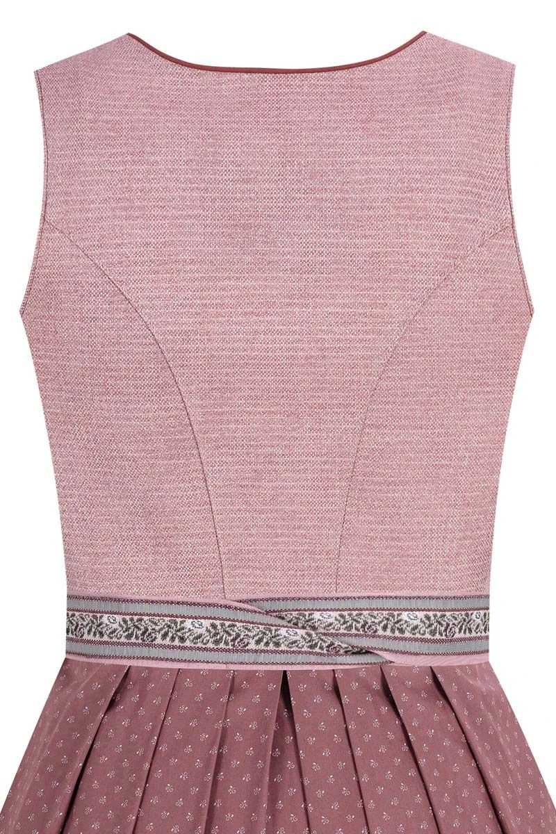 Midi Dirndl 70 Cm Altrosa Rosenholz Lily 014182 4 Midi Dirndl 70 Cm Altrosa Rosenholz Lily 014182 – Bild 4