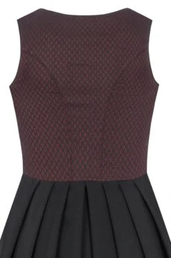 Midi Dirndl 70 Cm Gastro Dunkelrot Schwarz Stretch Emma 014194 -Modegeschäft moser midi dirndl 70cm gastro dunkelrot schwarz stretch emma 014194 4 1200x1200