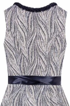 Midi Dirndl 70 Cm Grau Metallic Blau Joline 015942 -Modegeschäft moser midi dirndl 70cm grau metallic blau joline 015942 4 1200x1200