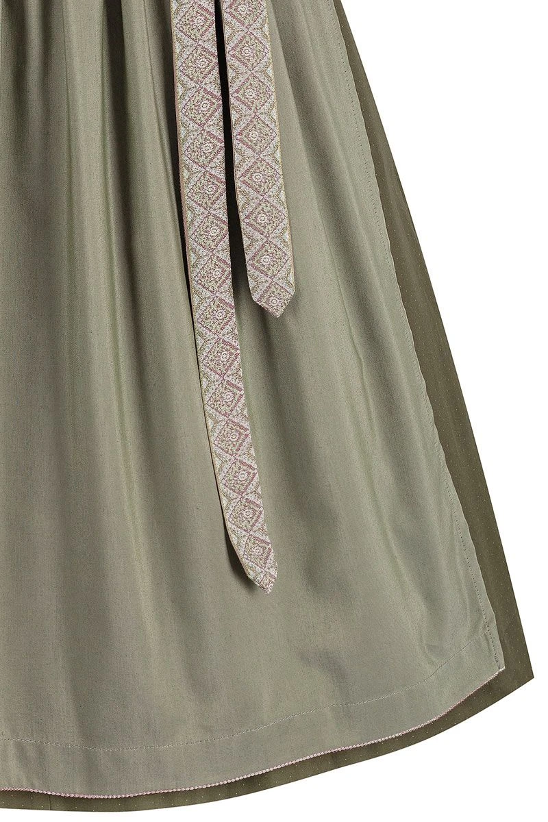 Midi Dirndl 70 Cm Oliv Salbei Liane 014191 5 Midi Dirndl 70 Cm Oliv Salbei Liane 014191 – Bild 5