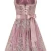 Mini Dirndl 60 Cm Rosenholz Taupe Sophie 013942